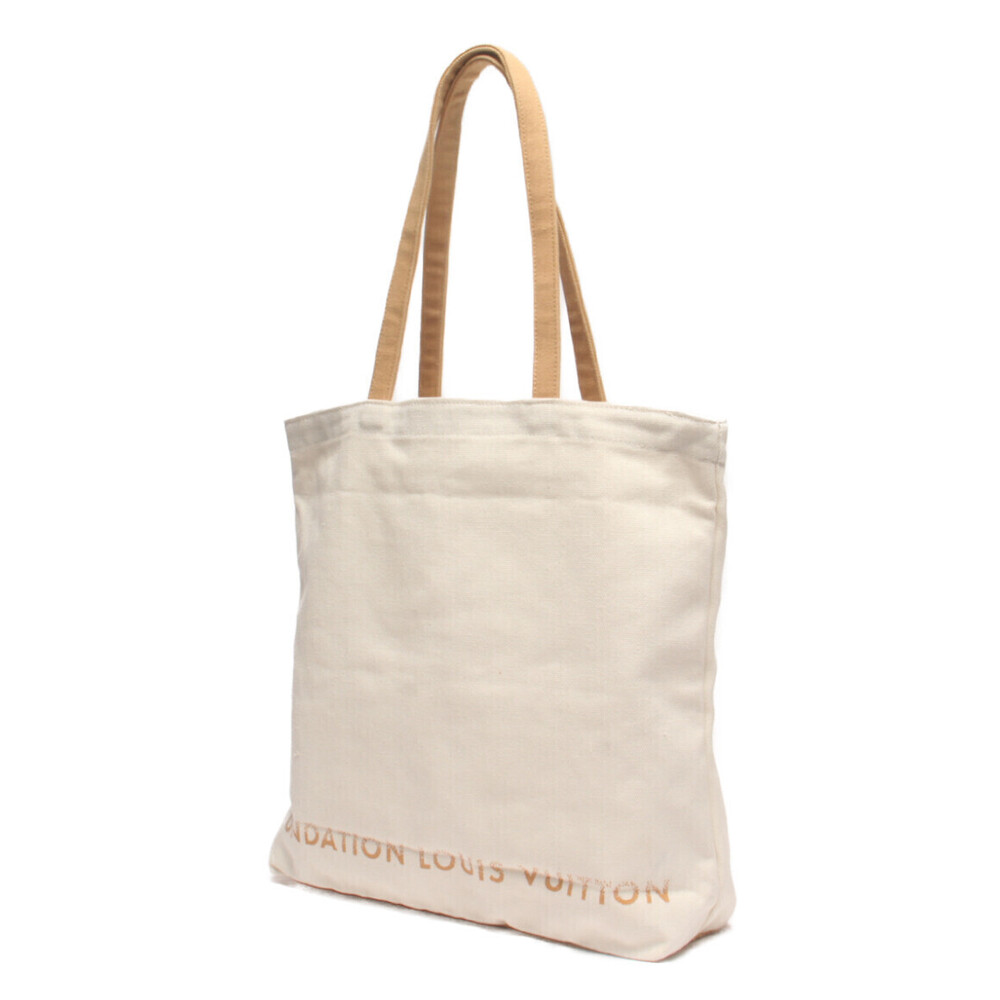 Louis Vuitton Tote Canvas Bag Fondation